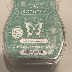 Scentsy Eucalyptus Wreath Wax Bar